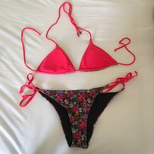 Bikini with Reversible Top